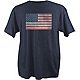 Academy Sports + Outdoors Men's Vintage American Flag Short Sleeve T-shirt                                                       - view number 1 image