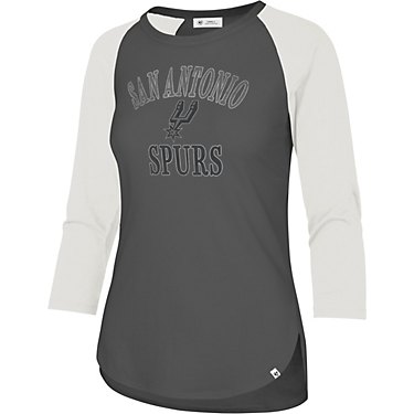 ’47 Women’s San Antonio Spurs Debbie Frankie Raglan ¾-Sleeves T-shirt