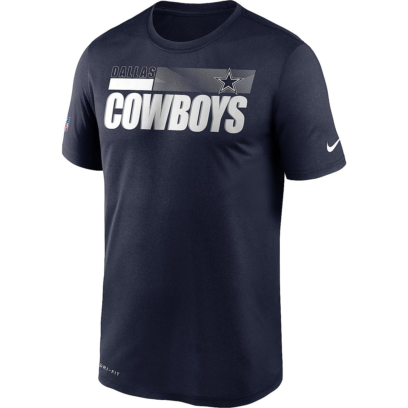 NIke Men's Dallas Cowboys Legend Sideline Graphic T-shirt                                                                        - view number 1