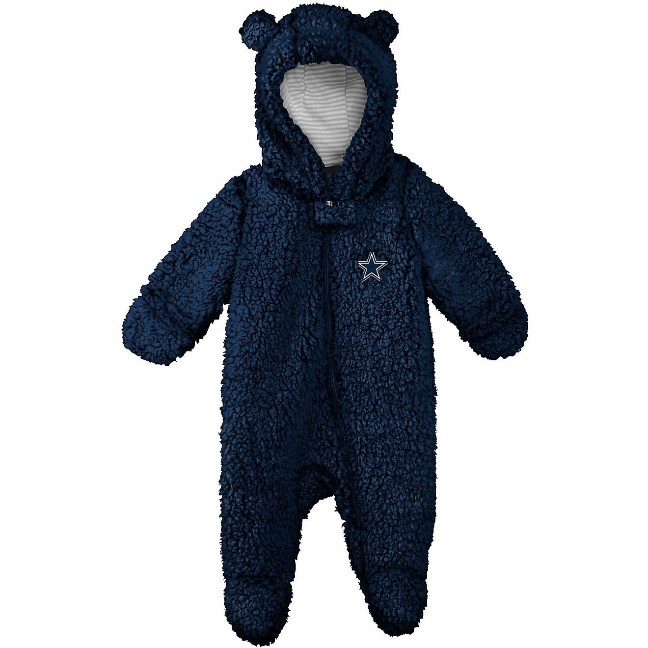 Outerstuff Youth Dallas Cowboys Teddy Bunting NB Onsie                                                                           - view number 1