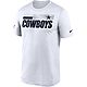 Nike Men's Dallas Cowboys Name Legend Sideline Short Sleeve T-shirt                                                              - view number 1 image