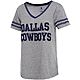 Dallas Cowboys Women's Rosie Graphic Short Sleeve T-shirt                                                                        - view number 1 image