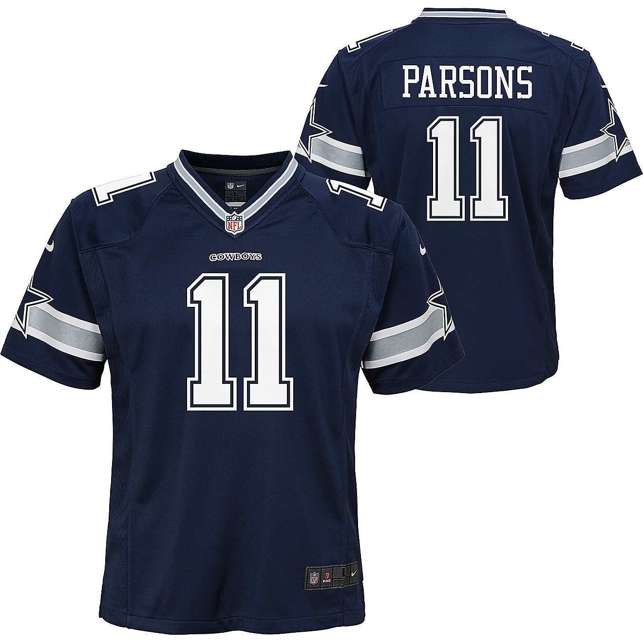 Nike Boys' Dallas Cowboys Micah Parsons #11 Jersey                                                                               - view number 1
