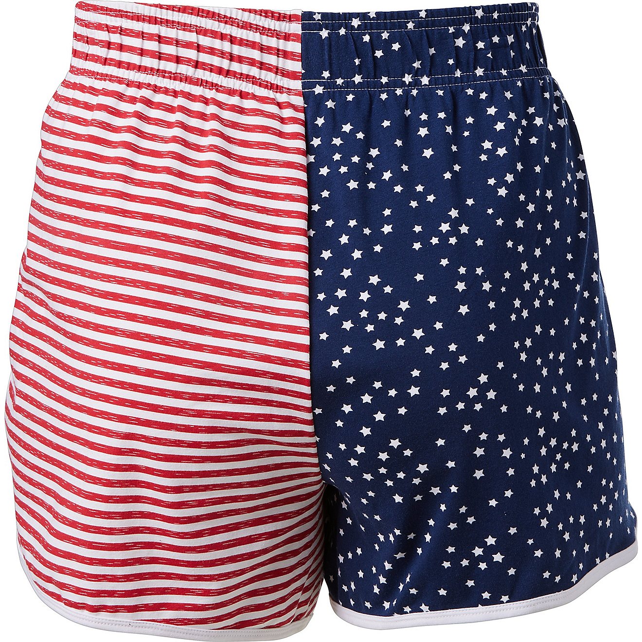 BCG Women's Plus Size Stars & Stripes Shorts                                                                                     - view number 2