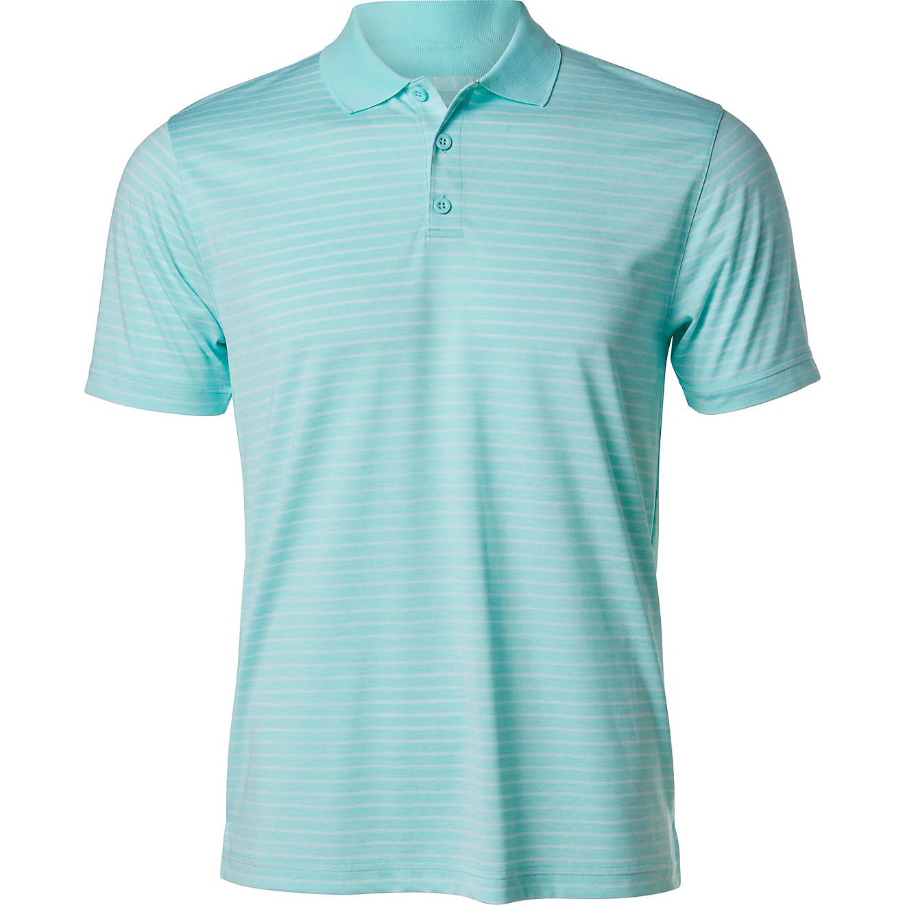 BCG Mens' Golf Stripe Polo Shirt                                                                                                 - view number 1
