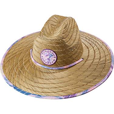 O'Rageous Women's Tropical Leaves Under Brim Lifeguard Hat                                                                      