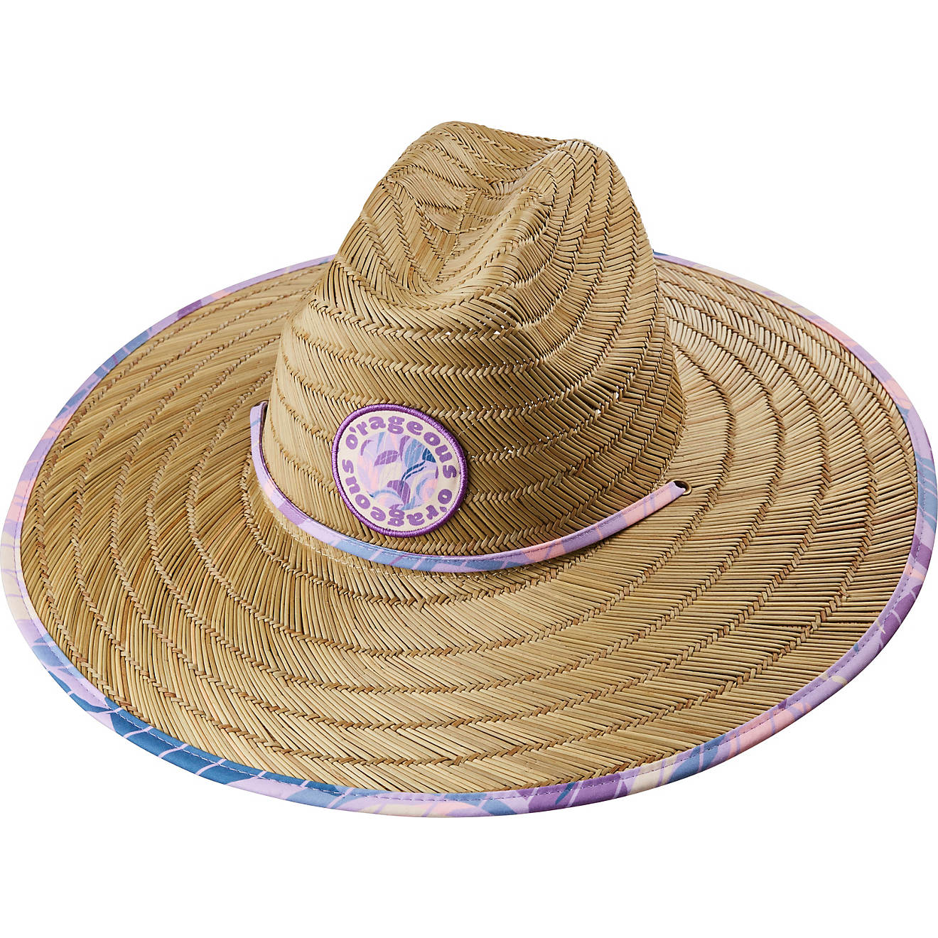 O'Rageous Women's Tropical Leaves Under Brim Lifeguard Hat                                                                       - view number 1