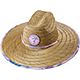 O'Rageous Women's Tropical Leaves Under Brim Lifeguard Hat                                                                       - view number 1 image