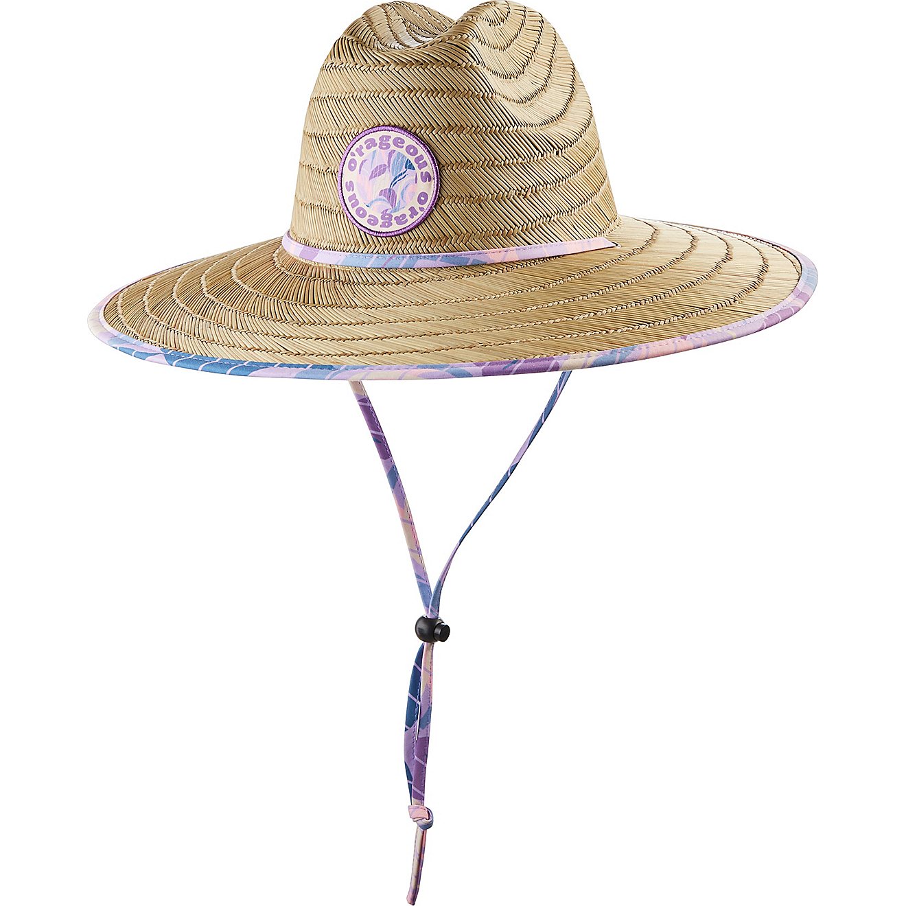O'Rageous Women's Tropical Leaves Under Brim Lifeguard Hat                                                                       - view number 2