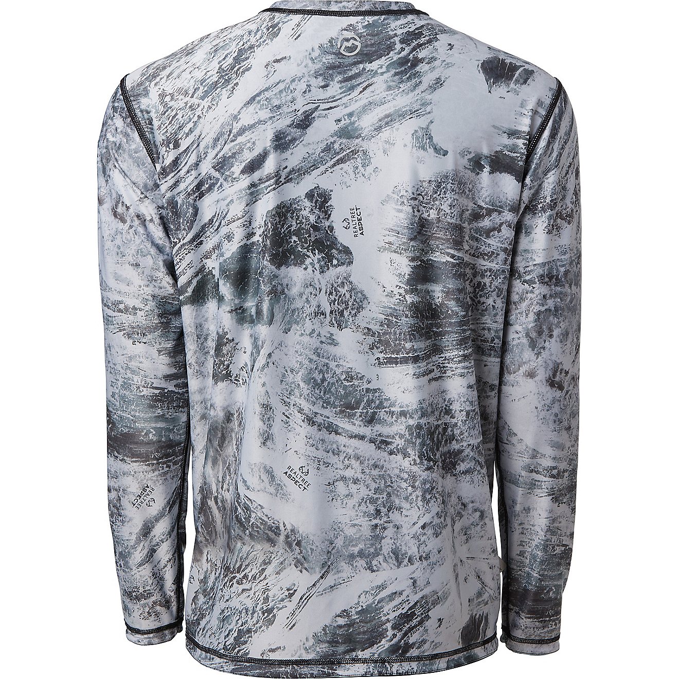 Magellan Outdoors Men's Realtree Aspect Ombre Reversible Long Sleeve T-shirt                                                     - view number 5