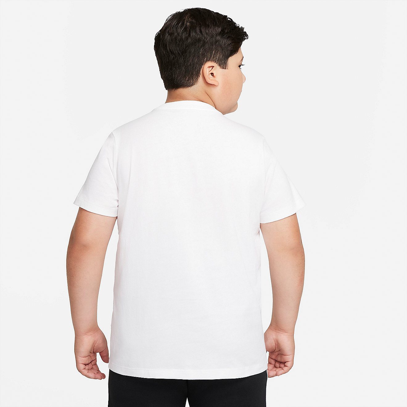 Nike Boys' Husky Futura Panel Short Sleeve T-shirt                                                                               - view number 2
