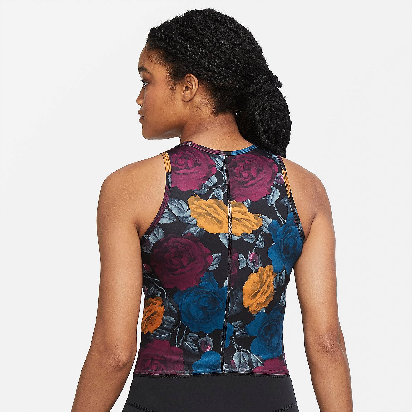 NIke Women's Dri-FIT Icon Clash Allover Print Tank Top                                                                           - view number 2