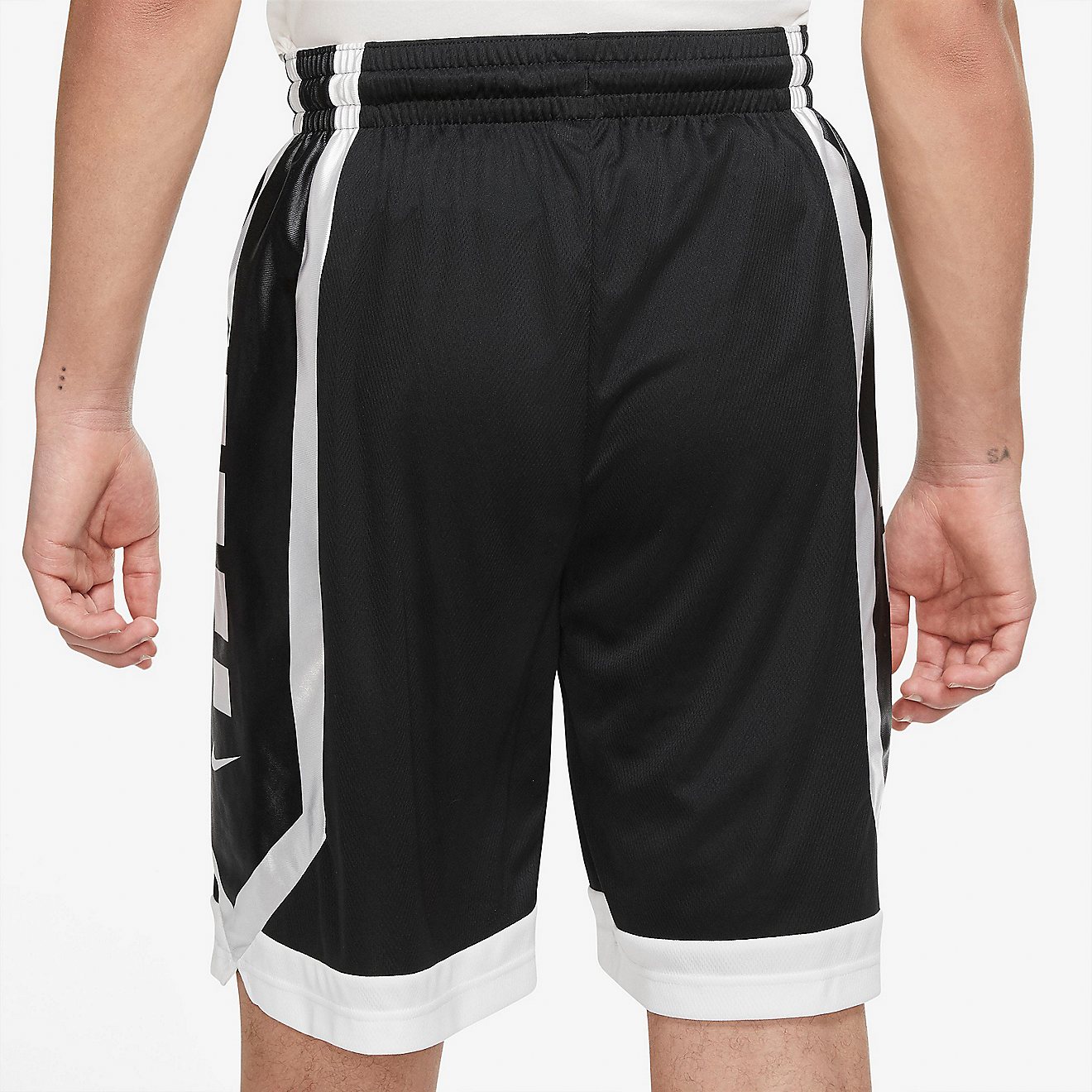 Nike Men's Dri-FIT Elite 20 Stripe Basketball Shorts                                                                             - view number 2
