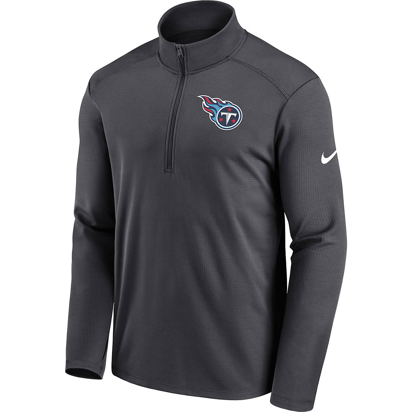 Nike Men's Tennessee Titans Logo Pacer 1/2 Zip Top                                                                               - view number 1