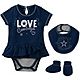 Outerstuff Infants' Dallas Cowboys Play Best NB Creeper Set                                                                      - view number 1 image