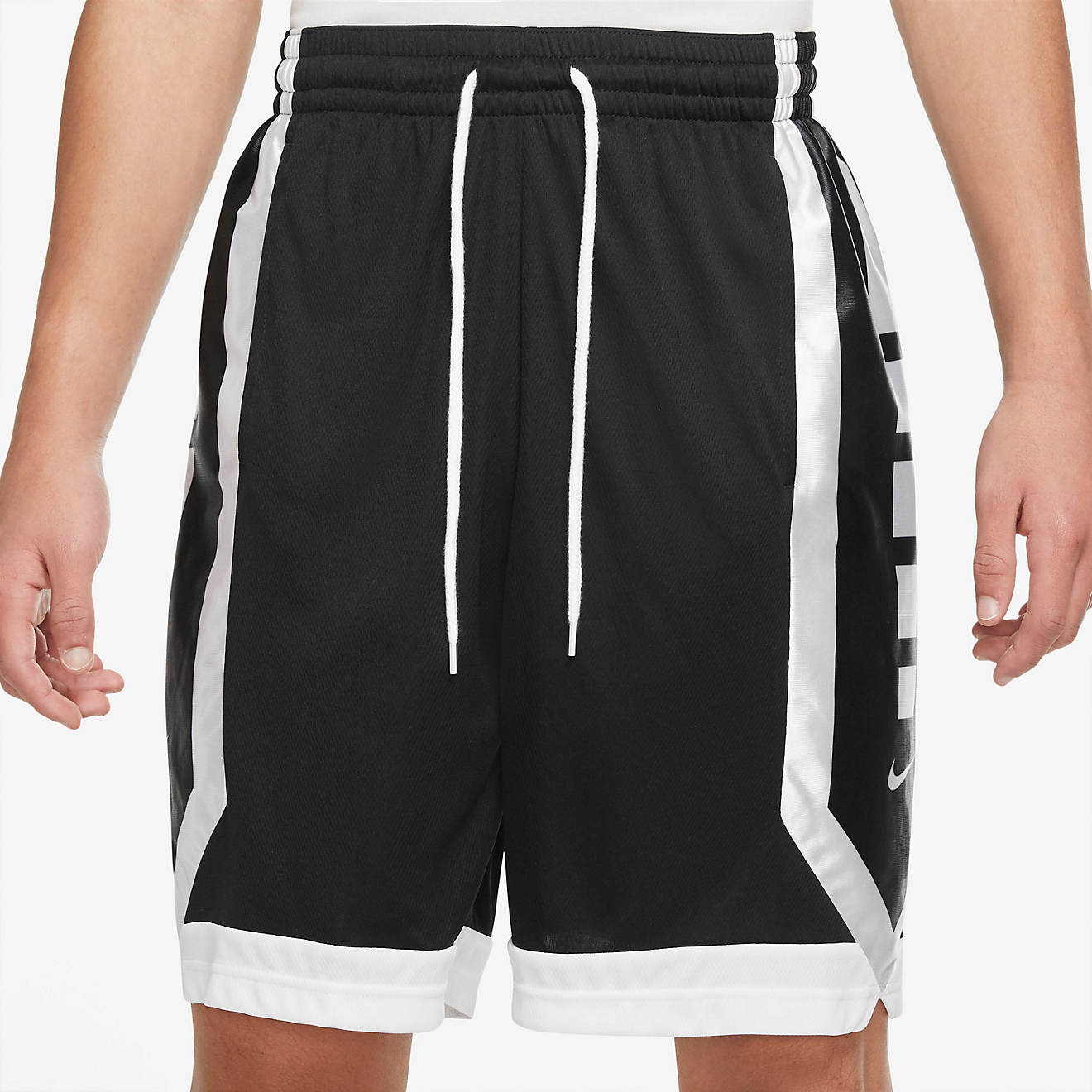Nike Men's Dri-FIT Elite 20 Stripe Basketball Shorts                                                                             - view number 1