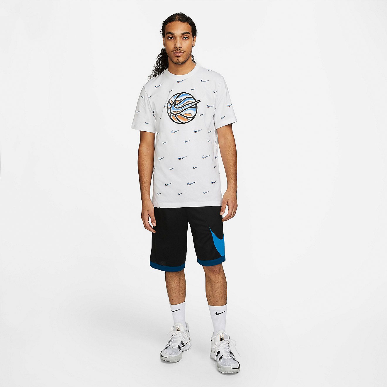Nike Men's Swoosh Ball Basketball T-shirt                                                                                        - view number 5