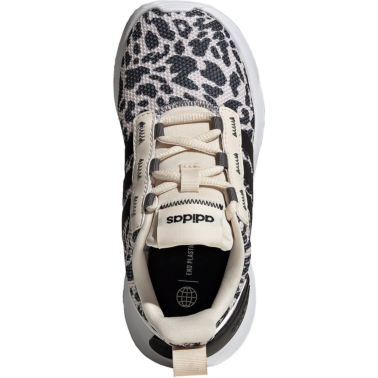 adidas Girls' Racer TR21 Leopard Shoes                                                                                           - view number 3