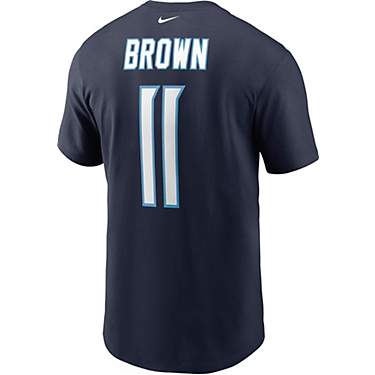 Nike Men's Tennessee Titans A.J. Brown Player Name & Number T-shirt                                                             