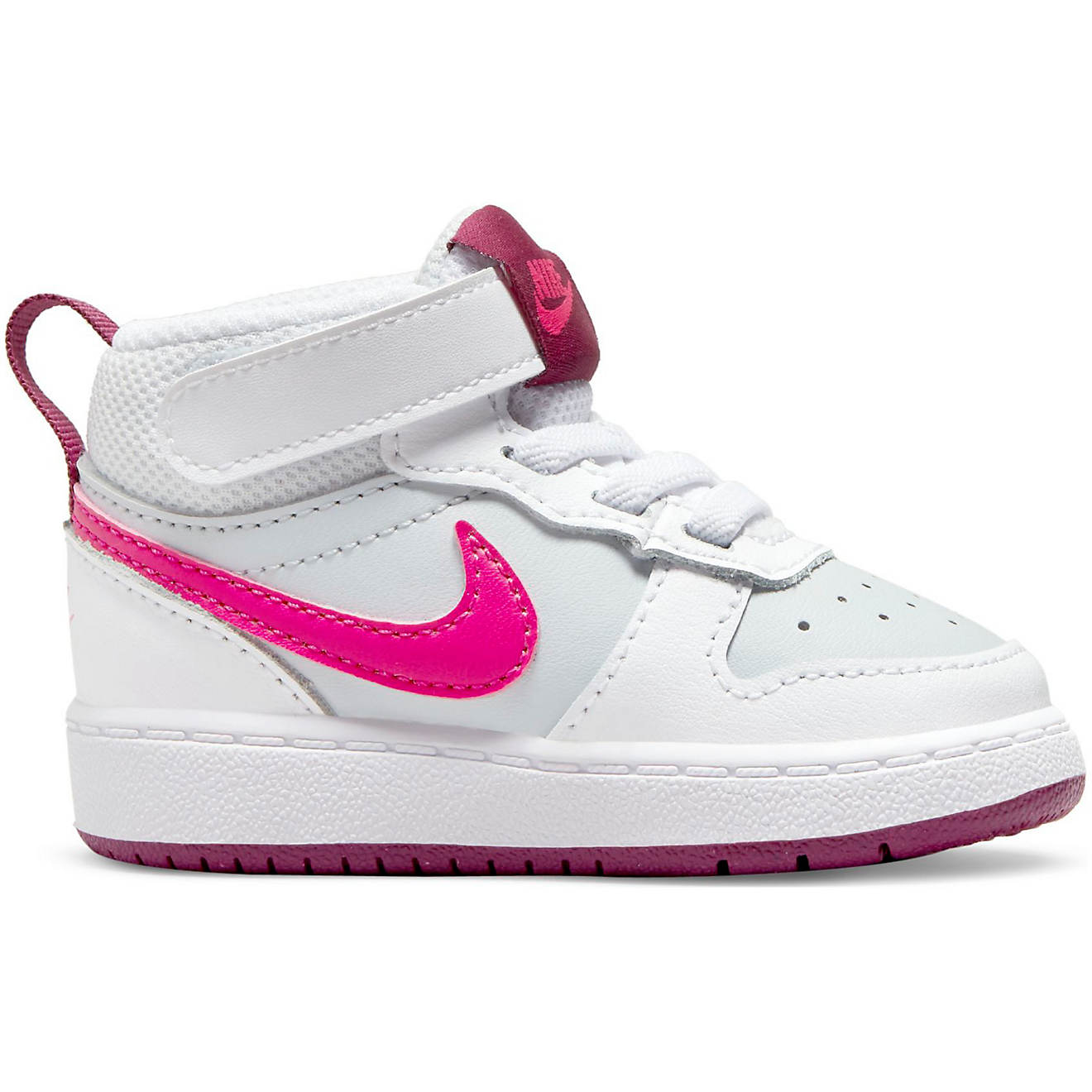 Nike Toddler Boys' Court Borough Mid 2 Shoes                                                                                     - view number 1