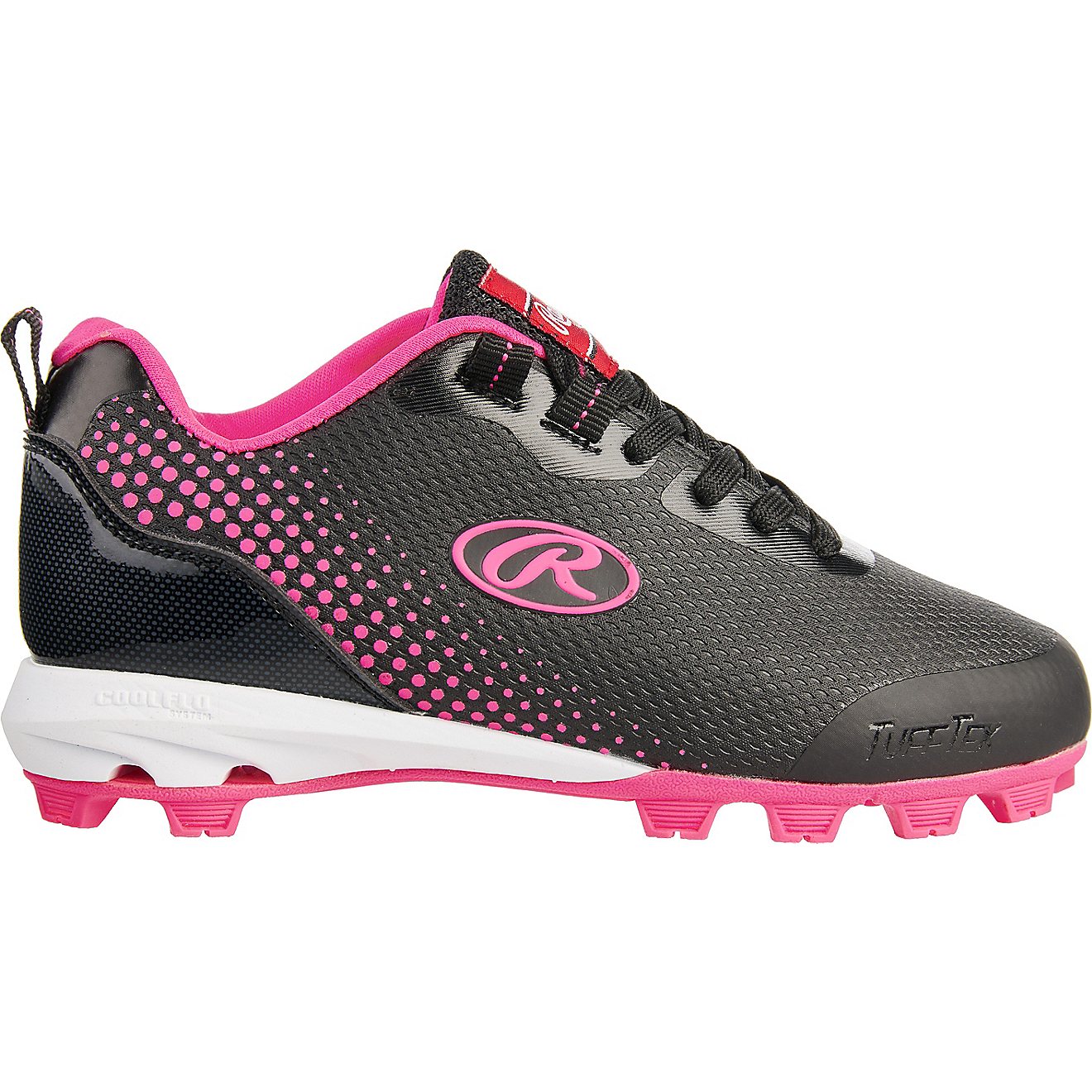 Rawlings Girls’ Division Low Baseball Shoes                                                                                    - view number 1