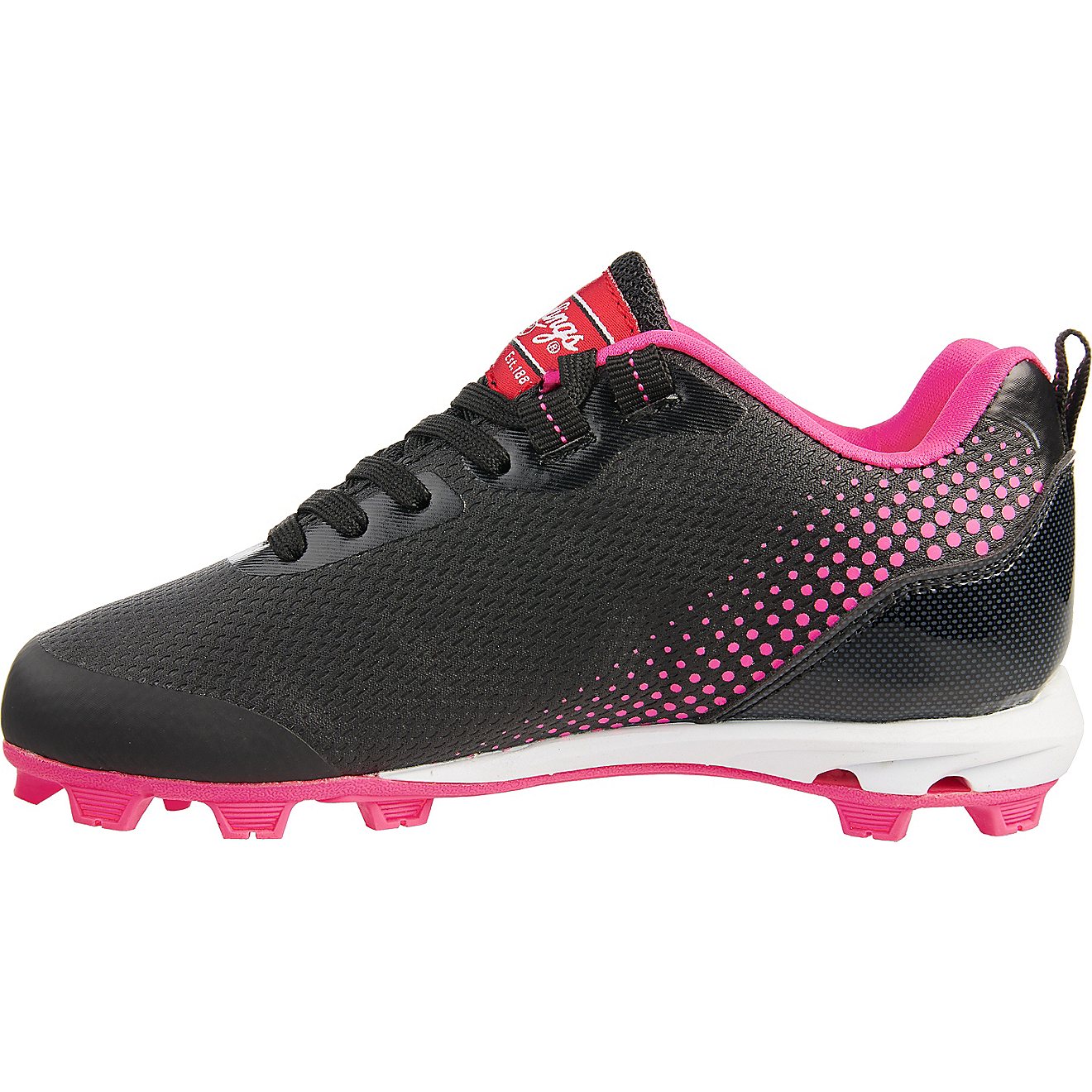 Rawlings Girls’ Division Low Baseball Shoes                                                                                    - view number 2