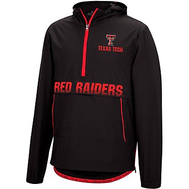 Colosseum Athletics Men's Texas Tech University Brandt Anorak 1/4-Zip Jacket