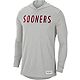 Nike Men's University Of Oklahoma Dri-FIT Hooded Long Sleeve T-Shirt                                                             - view number 1 image