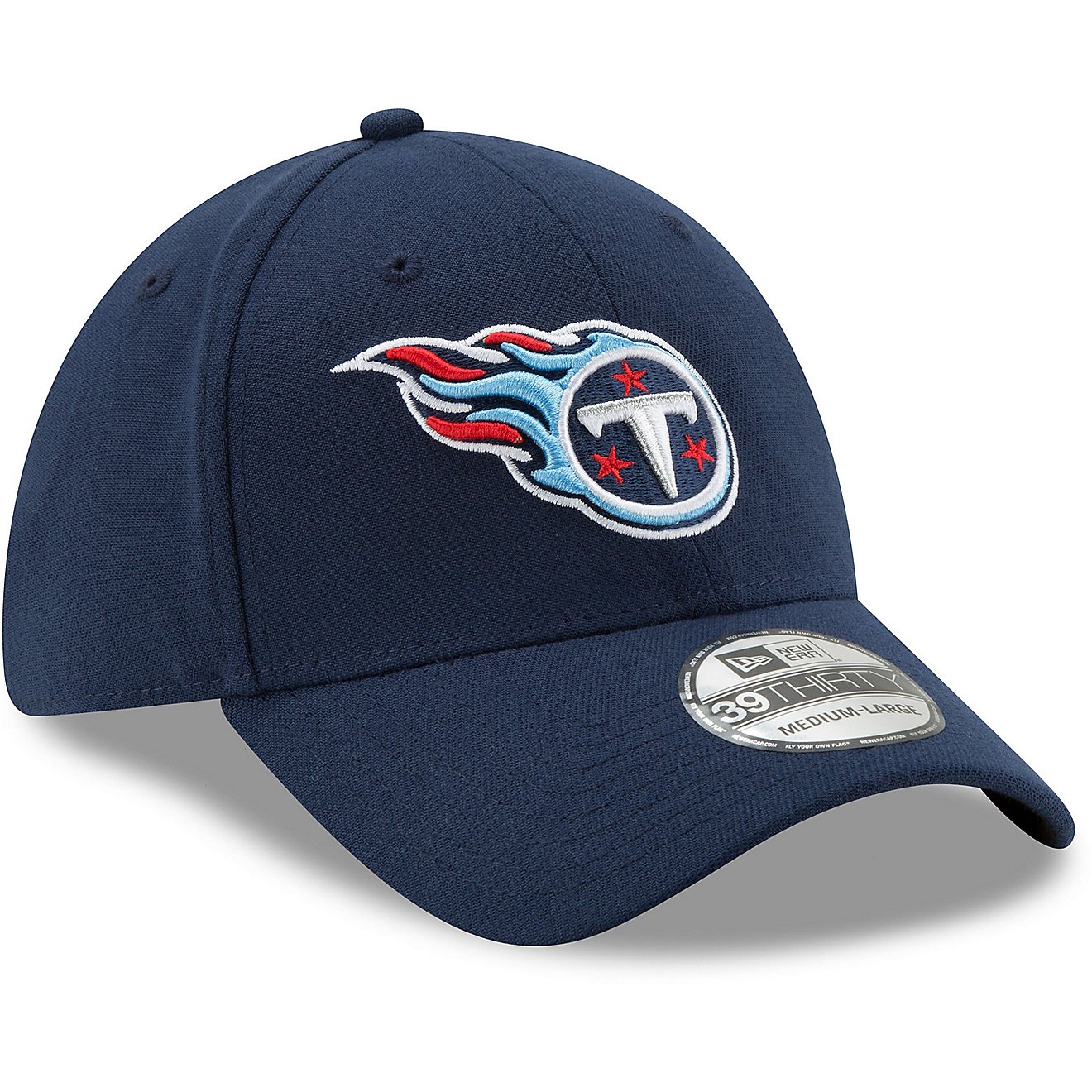New Era Adults' Tennessee Titans Team Classic 39THIRTY Cap                                                                       - view number 1