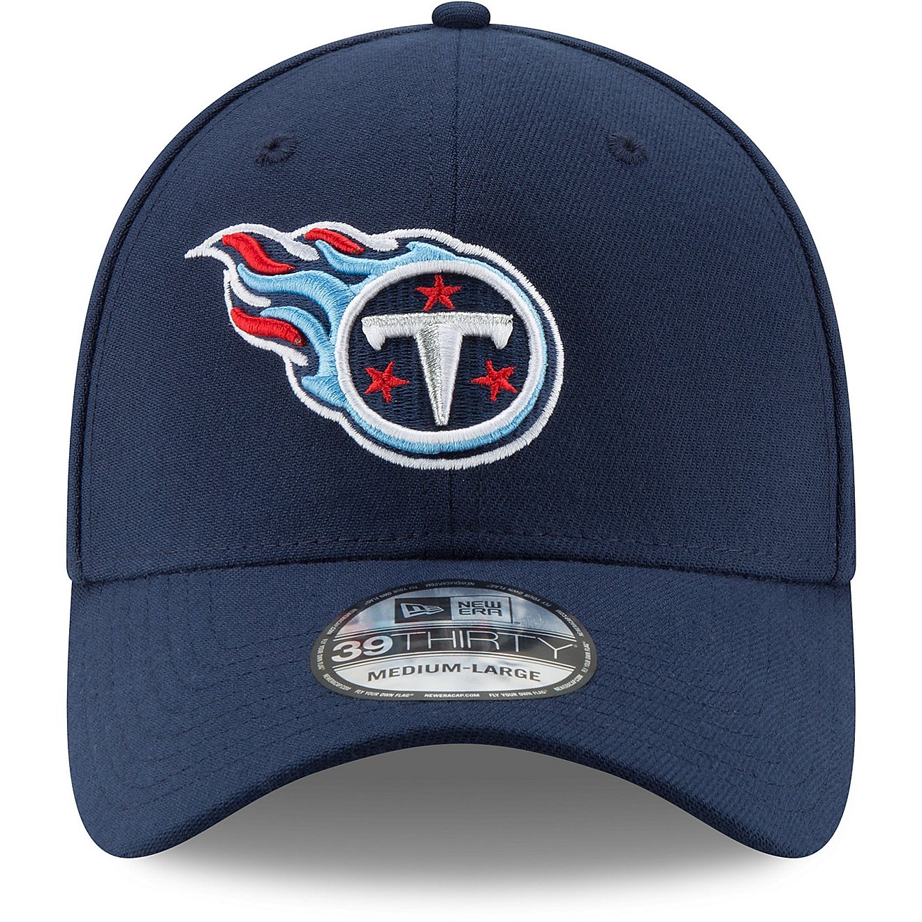 New Era Adults' Tennessee Titans Team Classic 39THIRTY Cap                                                                       - view number 2