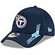 New Era Men's Tennessee Titans NFL Sideline Home 2021 39THIRTY Cap                                                               - view number 4 image