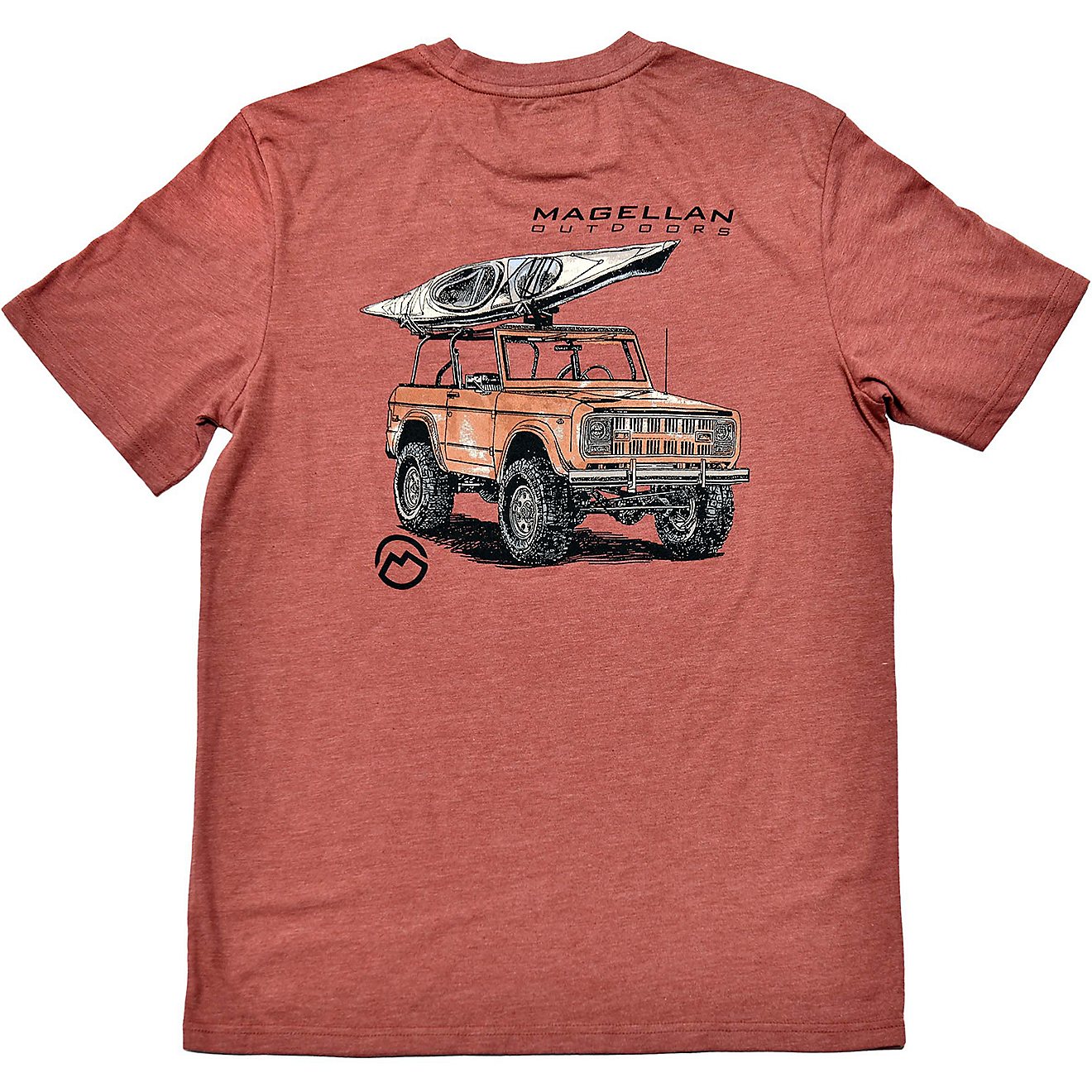 Magellan Outdoors Men’s Jeep Kayak Short Sleeve T-shirt                                                                        - view number 1