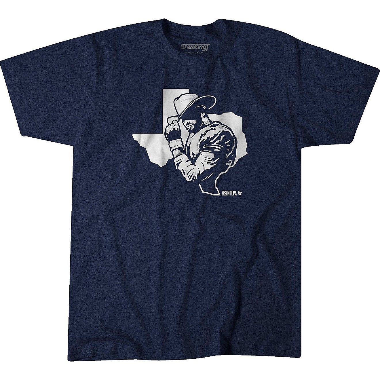 Breaking T Women's Dallas Cowboys Prescott Lone Star QB Graphic T-shirt                                                          - view number 1