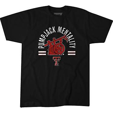 Breaking T Men's Texas Tech University Pump Jack Mentality Short Sleeve T-shirt                                                 