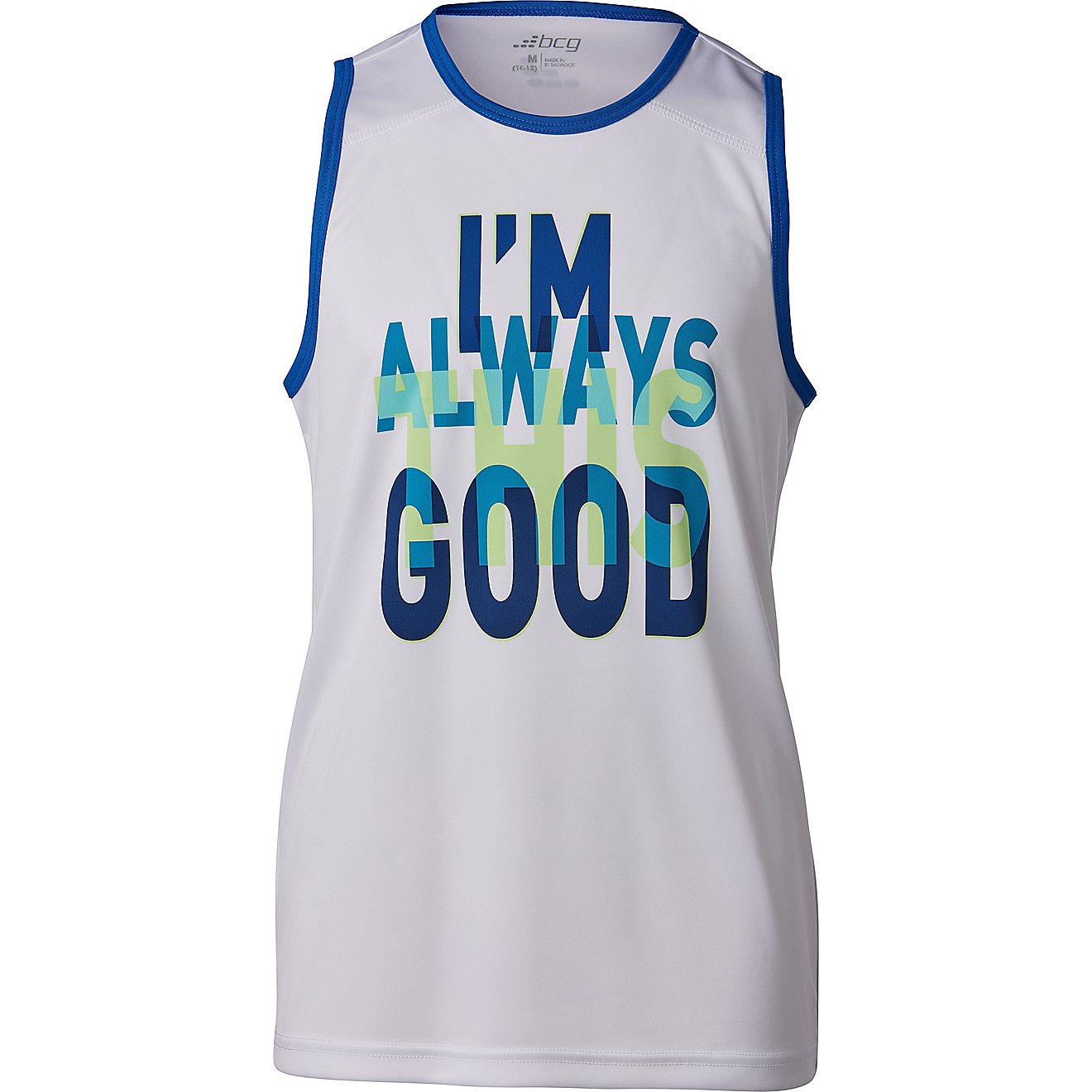 BCG Boys' Always This Good Graphic Tank Top                                                                                      - view number 1