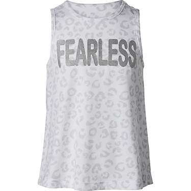 BCG Girls’ Allover Print Knit Graphic Tank Top                                                                                