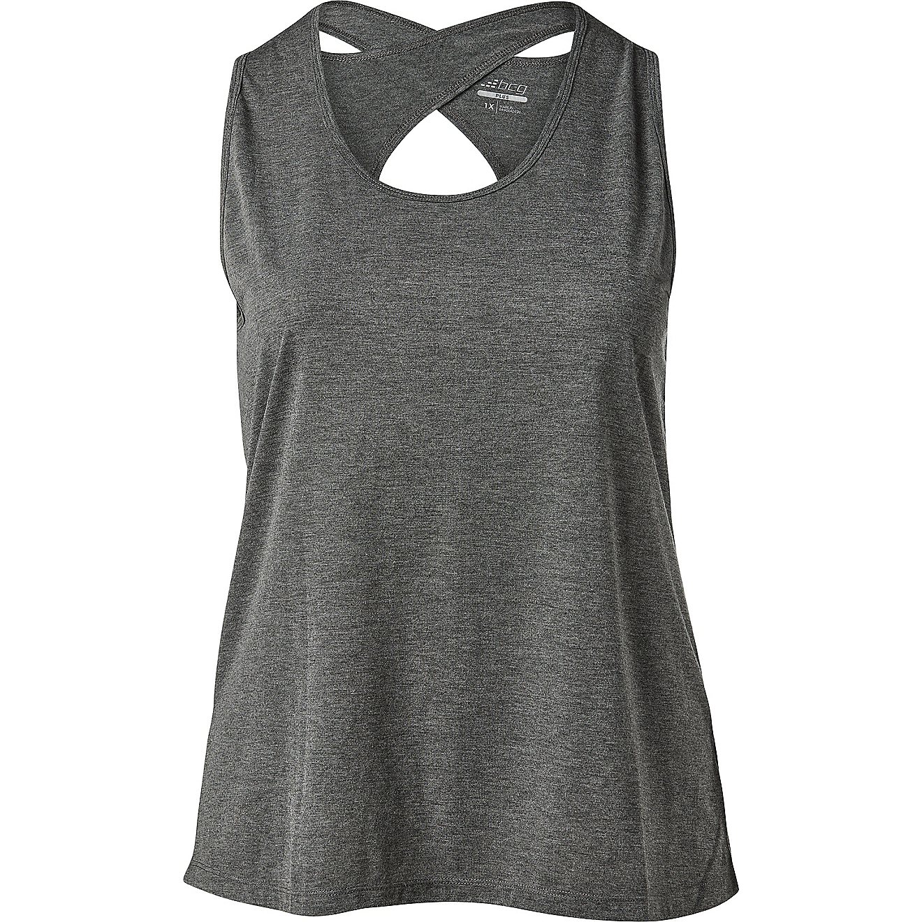 BCG Women's Athletic Infinity Studio Plus Size Tank Top                                                                          - view number 1