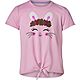 BCG Girls’ Bunny Flower Crown Flip Sequin Tie T-shirt                                                                          - view number 1 image
