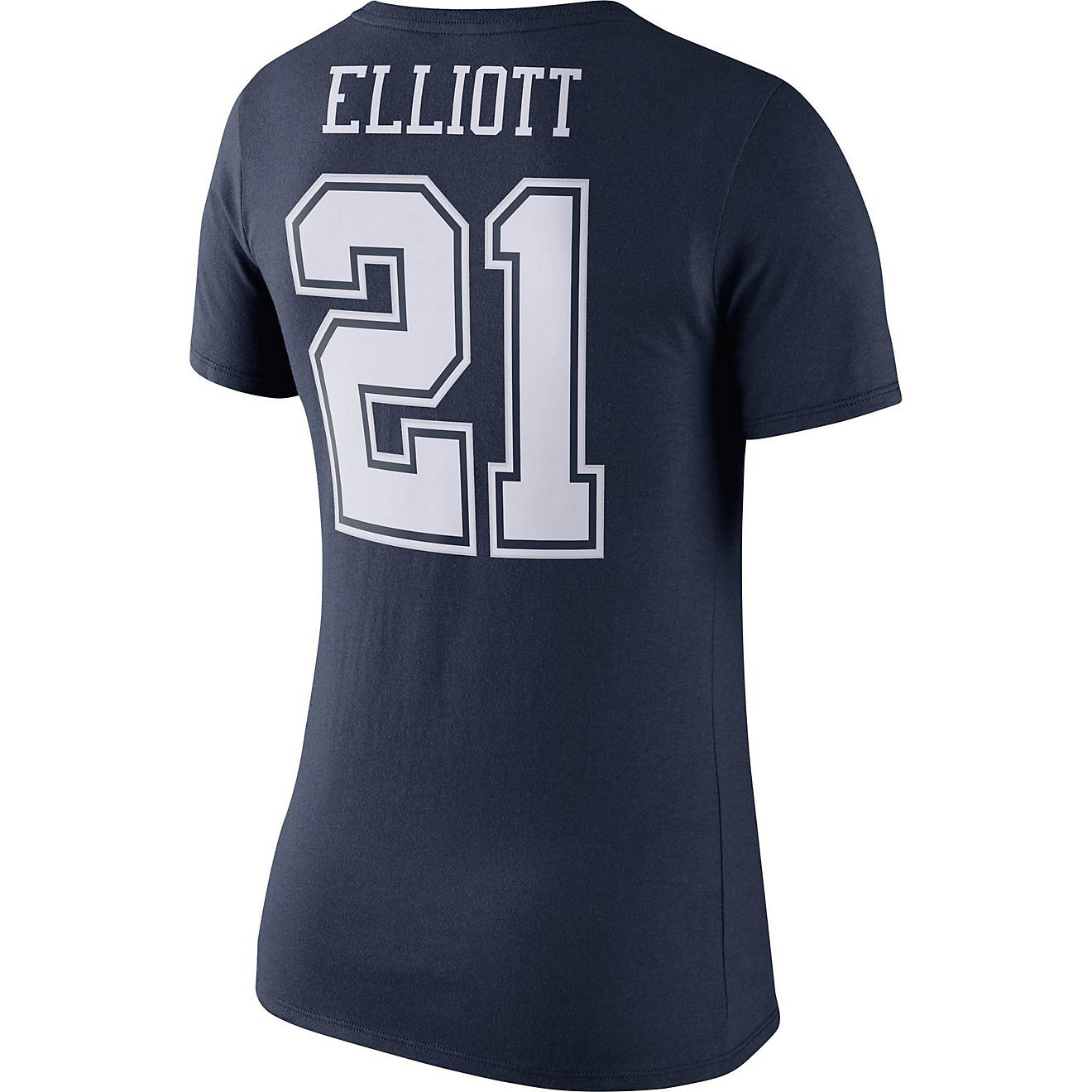 Nike Women's Dallas Cowboys Ezekiel Elliott 21 Player Pride T-shirt                                                              - view number 1