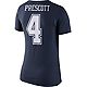 Nike Women's Dallas Cowboys Dak Prescott #4 Pride Short Sleeve T-shirt                                                           - view number 1 image