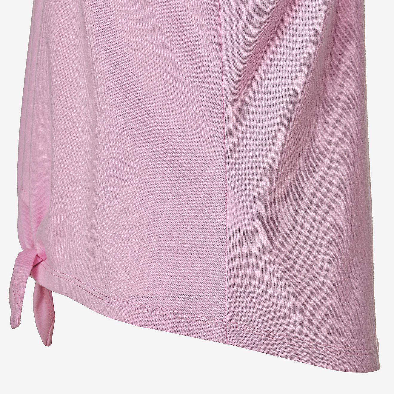 BCG Girls’ Bunny Flower Crown Flip Sequin Tie T-shirt                                                                          - view number 5