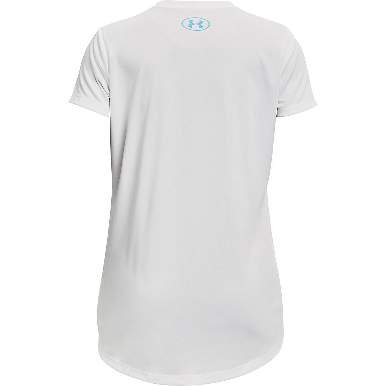 Under Armour Girls’ Tech™ Solid Big Logo T-shirt                                                                             - view number 2