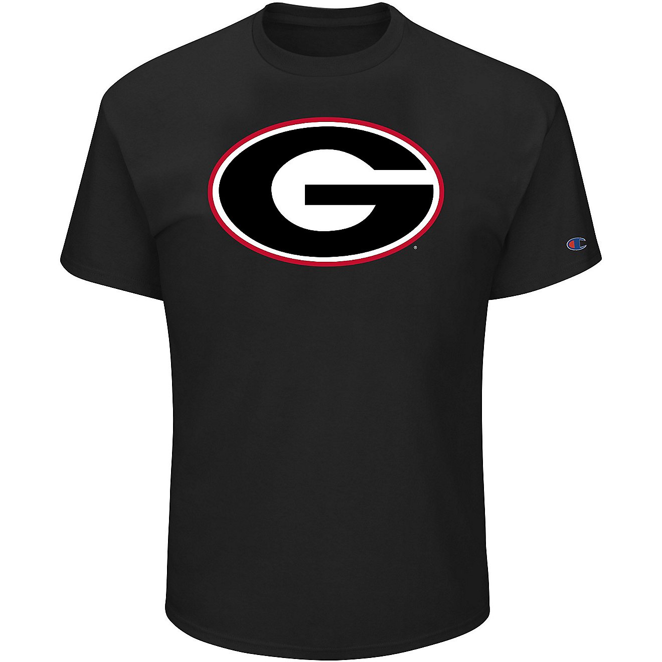 Champion Men's Big & Tall University of Georgia Logo Short Sleeve T-shirt                                                        - view number 1