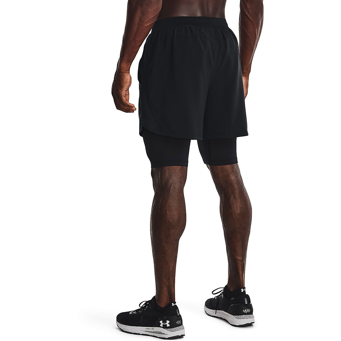 Under Armour Men's Launch SW 2-N-1 Shorts 5 in                                                                                   - view number 2