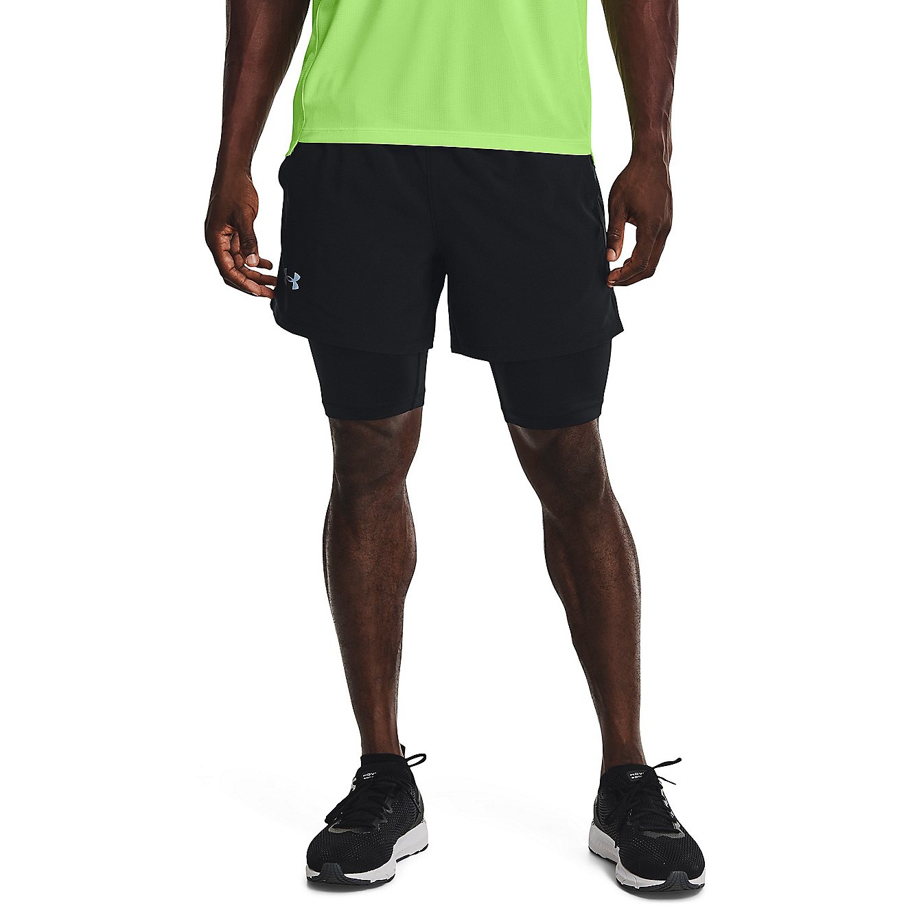 Under Armour Men's Launch SW 2-N-1 Shorts 5 in                                                                                   - view number 3