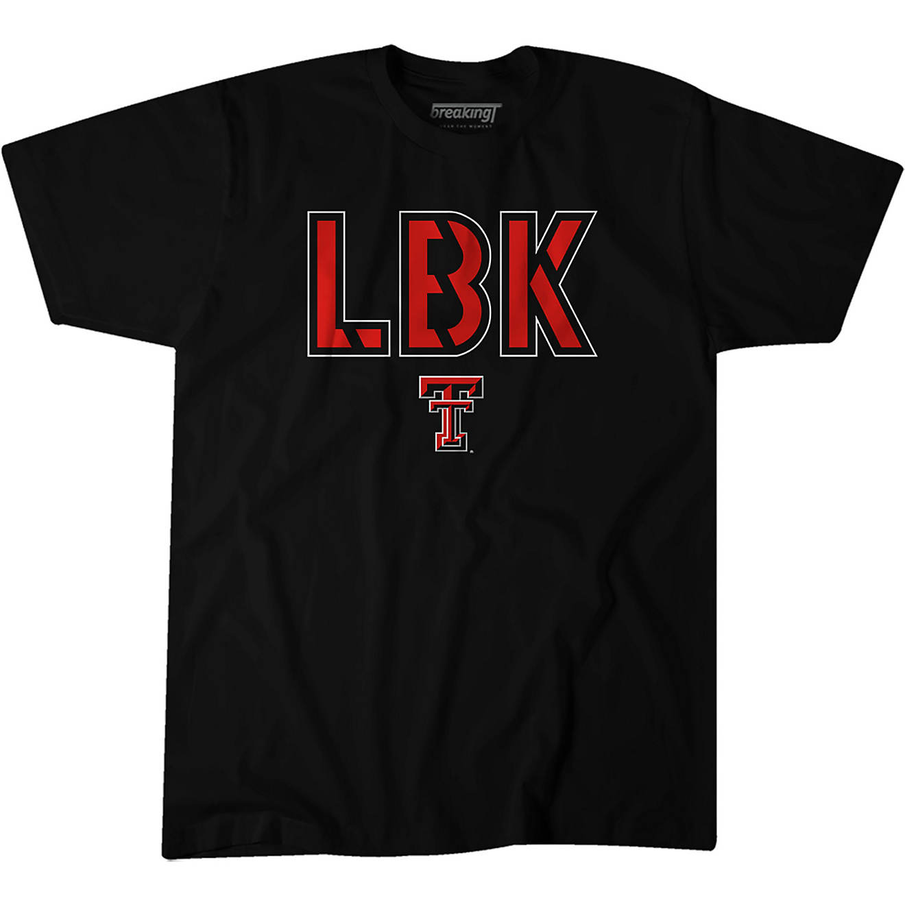 Breaking T Men's Texas Tech University LBK Short Sleeve T-shirt                                                                  - view number 1