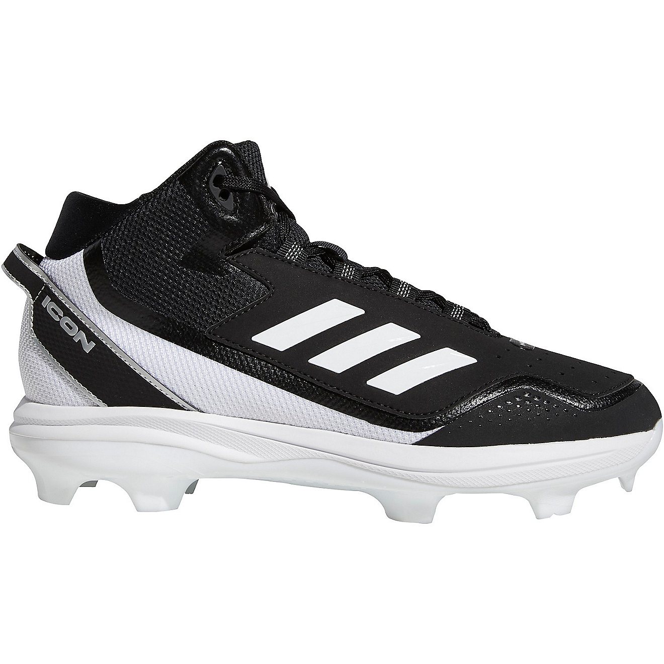 adidas Men's Icon 7 Mid TPU Baseball Cleats                                                                                      - view number 1