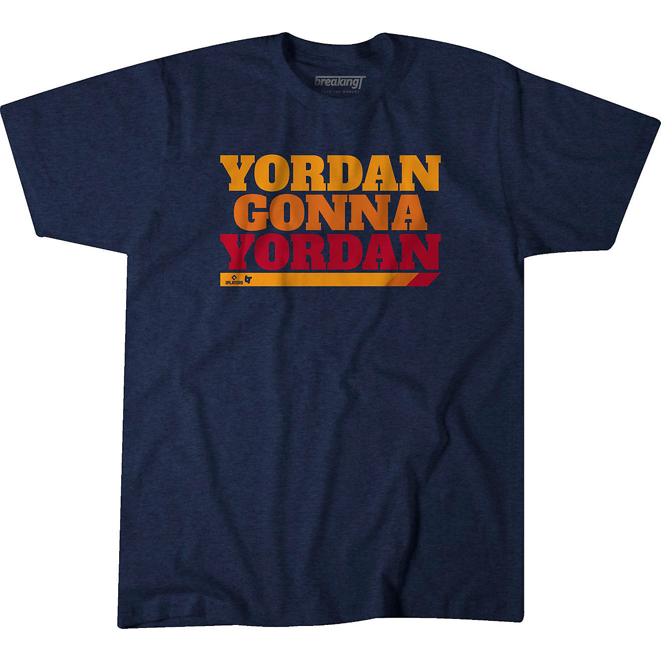 Breaking T Men's Houston Astros Yordan Gonna Yordan Graphic Short Sleeve T-shirt                                                 - view number 1