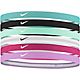 Nike Girls' Swoosh Sport Headband 6-Pack                                                                                         - view number 1 image