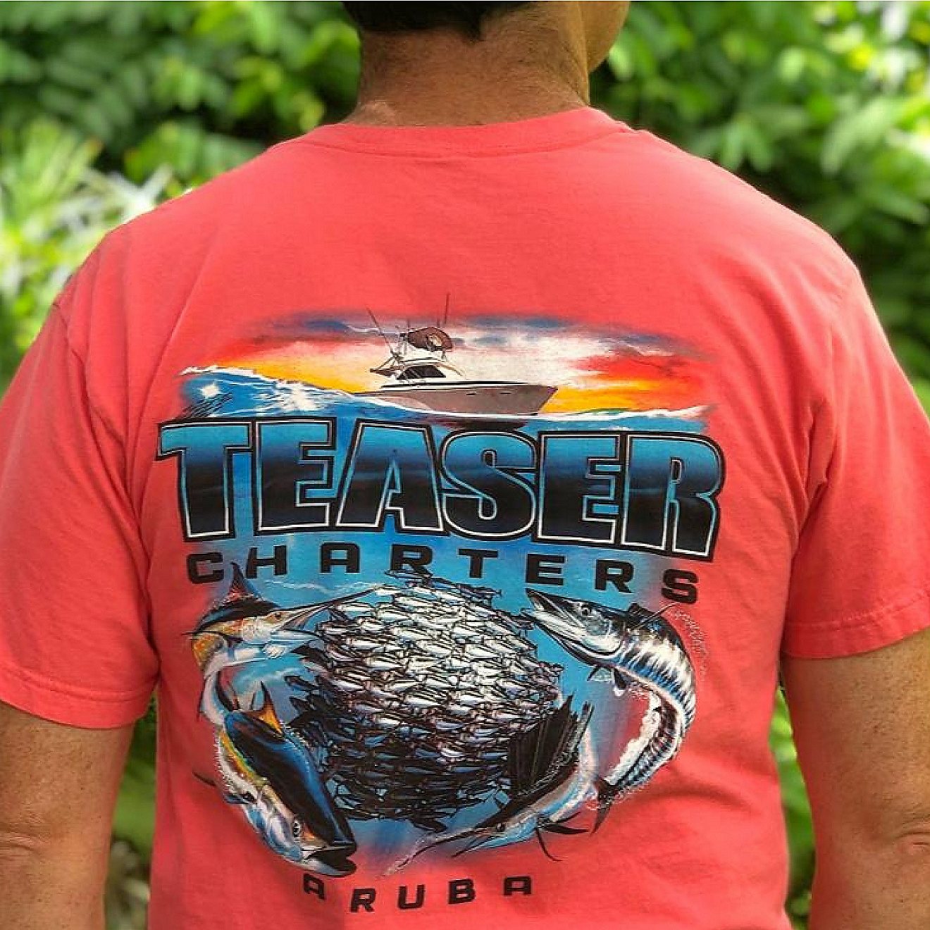 Red Tuna Men’s Teaser Cotton Pocket T-shirt                                                                                    - view number 3